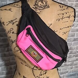 Fanny Pack Hot Pink Vintage 90s